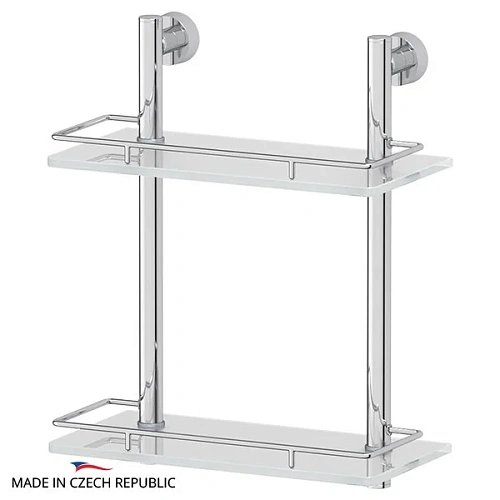 Полка FBS Nostalgy NOS 062 2-х ярусная длина 30 см Полка FBS Nostalgy NOS 062 2-х ярусная длина 30 см