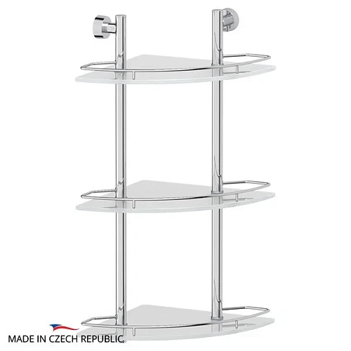 Полка FBS Nostalgy NOS 073 угловая 3-х ярусная Полка FBS Nostalgy NOS 073 угловая 3-х ярусная