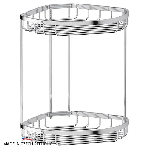 Полка FBS Ryna RYN 026 2-х ярусная угловая Полка FBS Ryna RYN 026 2-х ярусная угловая