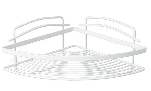 Полка Fixsen FX-850W-1 угловая одноэтажная белая Полка Fixsen FX-850W-1 угловая одноэтажная белая