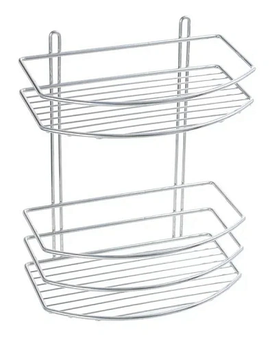 Полка Fixsen, FX-720-2 овальная двухэтажная хром Полка Fixsen, FX-720-2 овальная двухэтажная хром