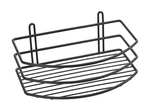 Полка Fixsen, FX-720B-1 овальная одноэтажная черная Полка Fixsen, FX-720B-1 овальная одноэтажная черная