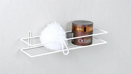 Полка Fixsen, FX-730W-1 прямая одноэтажная белая Полка Fixsen, FX-730W-1 прямая одноэтажная белая