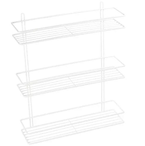 Полка Fixsen, FX-730W-3 прямая трехэтажная белая Полка Fixsen, FX-730W-3 прямая трехэтажная белая