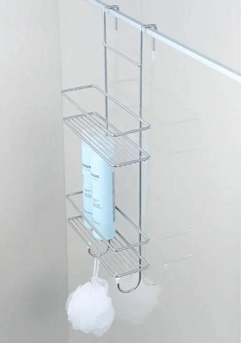 Полка Fixsen, FX-740-2 для душевой кабины двухэтажная хром Полка Fixsen, FX-740-2 для душевой кабины двухэтажная хром