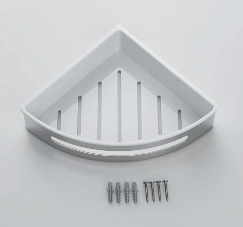 Полка Timo Luiro 18577/00 угловая, хром Полка Timo Luiro 18577/00 угловая, хром