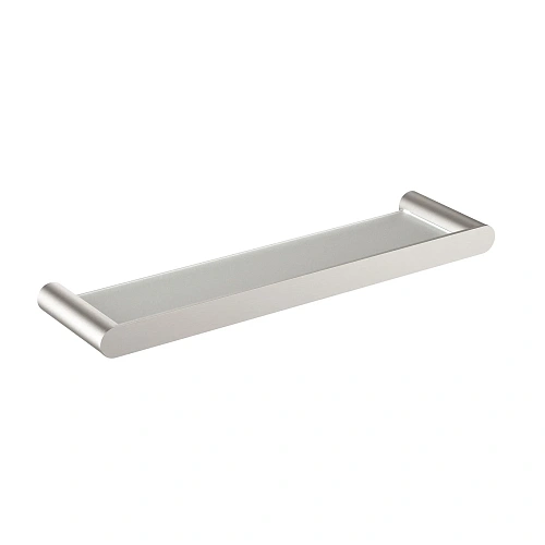 Полка Timo Saona 13072/13 стеклянная никель Полка Timo Saona 13072/13 стеклянная никель