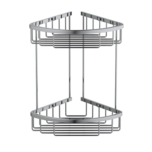 Полка Timo Saona 13082/00 угловая двойная хром Полка Timo Saona 13082/00 угловая двойная хром