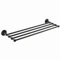 Полка WasserKRAFT Isar K-7311 для полотенец темная бронза Полка WasserKRAFT Isar K-7311 для полотенец темная бронза