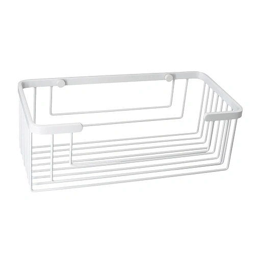 Полка WasserKRAFT K-711WHITE металлическая белый Полка WasserKRAFT K-711WHITE металлическая белый