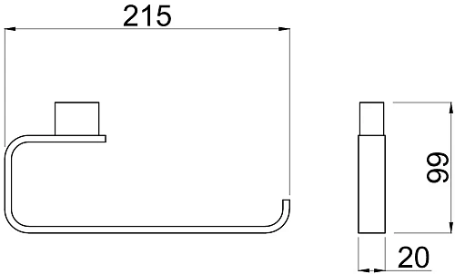 Полотенцедержатель Allen Brau Infinity 6.21010-31 Полотенцедержатель Allen Brau Infinity 6.21010-31