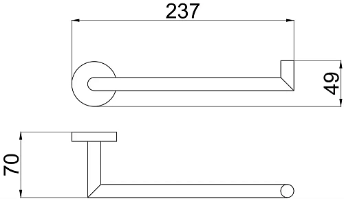 Полотенцедержатель Allen Brau Priority 6.31010-00 Полотенцедержатель Allen Brau Priority 6.31010-00