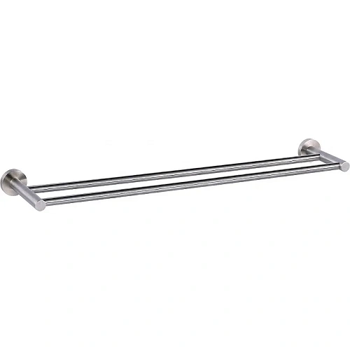 Полотенцедержатель Aquanet 4524D хром (60 см, двойной) Полотенцедержатель Aquanet 4524D хром (60 см, двойной)