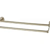 Полотенцедержатель Aquanet 4618D, золото (45 см, двухрядный) Полотенцедержатель Aquanet 4618D, золото (45 см, двухрядный)