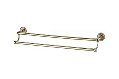 Полотенцедержатель Aquanet 4624D, золото (60 см, двухрядный) Полотенцедержатель Aquanet 4624D, золото (60 см, двухрядный)