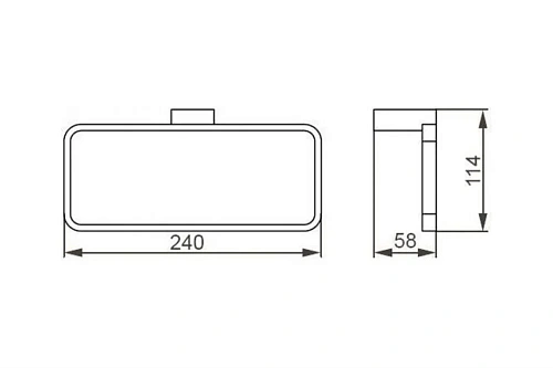 Полотенцедержатель Aquanet 5680MB Полотенцедержатель Aquanet 5680MB