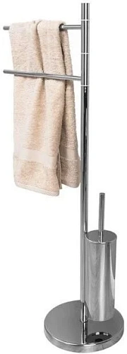 Полотенцедержатель Aquanet 8060 (напольный, с ершиком) Полотенцедержатель Aquanet 8060 (напольный, с ершиком)