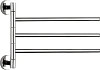 Полотенцедержатель Aquanet 8067 хром (поворотный, тройной)