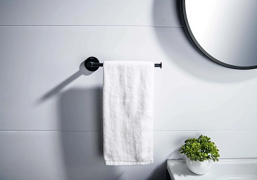 Полотенцедержатель Aquatek ЕВРОПА AQ4119MB черный матовый Полотенцедержатель Aquatek ЕВРОПА AQ4119MB черный матовый