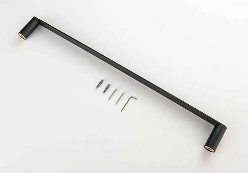 Полотенцедержатель Aquatek ЛИРА AQ4414MB черный матовый Полотенцедержатель Aquatek ЛИРА AQ4414MB черный матовый