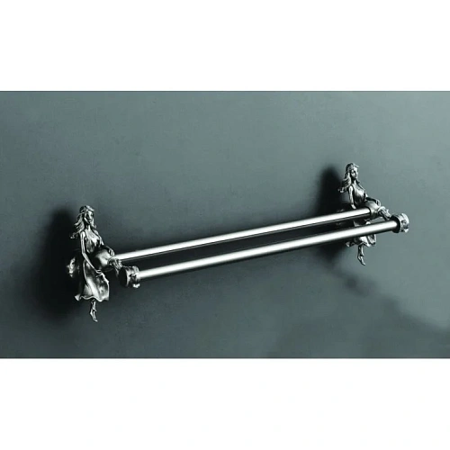 Полотенцедержатель Art&Max Athena (AM-0618-T) серебро (двойной) 60 см Полотенцедержатель Art&Max Athena (AM-0618-T) серебро (двойной) 60 см