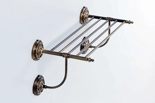 Полотенцедержатель ART&MAX BAROCCO AM-2035-Br бронза Полотенцедержатель ART&MAX BAROCCO AM-2035-Br бронза