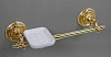 Полотенцедержатель ART&amp;MAX BAROCCO AM-2057P-Do-Ant античное золото с мыльницей