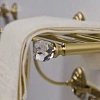 Полотенцедержатель ART&MAX BAROCCO CRYSTAL AM-2032-Cr-C с крючками, хром Полотенцедержатель ART&MAX BAROCCO CRYSTAL AM-2032-Cr-C с крючками, хром