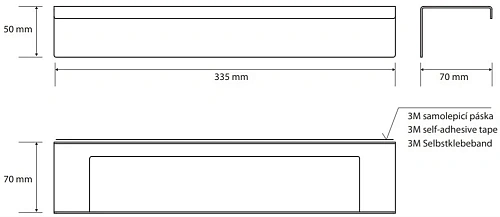 Полотенцедержатель Bemeta NIVA 101112135 Полотенцедержатель Bemeta NIVA 101112135
