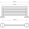 Полотенцедержатель Bemeta OMEGA 104205082 Полотенцедержатель Bemeta OMEGA 104205082