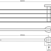 Полотенцедержатель Bemeta OVAL 118412181 Полотенцедержатель Bemeta OVAL 118412181
