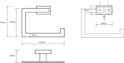 Полотенцедержатель Bemeta PLAZA 118104062 Полотенцедержатель Bemeta PLAZA 118104062