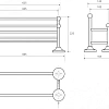 Полотенцедержатель Bemeta RETRO 144202258 Полотенцедержатель Bemeta RETRO 144202258