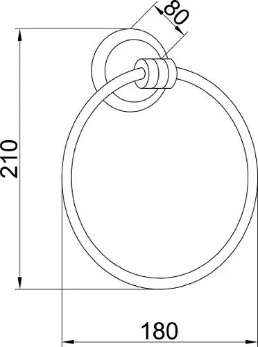 Полотенцедержатель Boheme Hermitage 10354 Полотенцедержатель Boheme Hermitage 10354