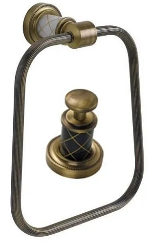 Полотенцедержатель Boheme MURANO 10905-B-BR BRONZE (черное) Полотенцедержатель Boheme MURANO 10905-B-BR BRONZE (черное)