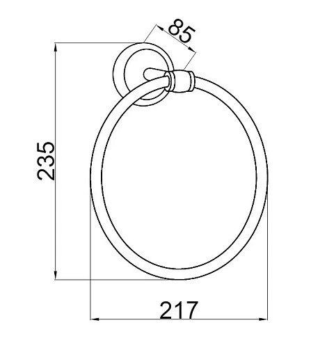 Полотенцедержатель Boheme Vogue 10135 Полотенцедержатель Boheme Vogue 10135