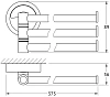Полотенцедержатель FBS Ellea ELL 045 поворотный тройной