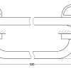 Полотенцедержатель FBS Luxia LUX 029 длина 30 см Полотенцедержатель FBS Luxia LUX 029 длина 30 см