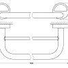 Полотенцедержатель FBS Luxia LUX 038 двойной длина 70 см Полотенцедержатель FBS Luxia LUX 038 двойной длина 70 см