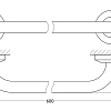 Полотенцедержатель FBS Standard STA 032 длина 60 см Полотенцедержатель FBS Standard STA 032 длина 60 см