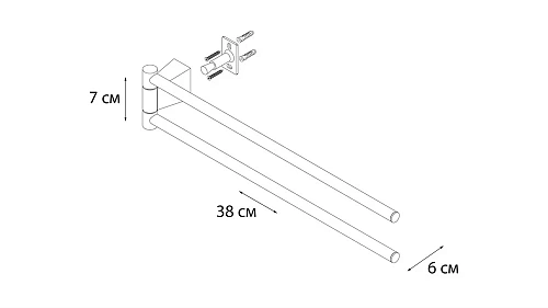 Полотенцедержатель Fixsen Trend, FX-97802A Полотенцедержатель Fixsen Trend, FX-97802A