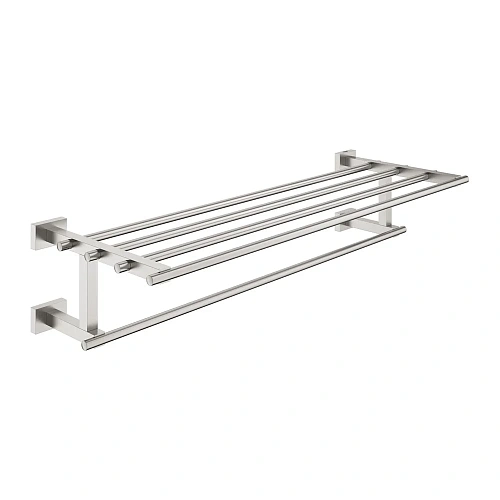 Полотенцедержатель GROHE Essentials Cube, 600 мм, cуперсталь (40512DC1) Полотенцедержатель GROHE Essentials Cube, 600 мм, cуперсталь (40512DC1)