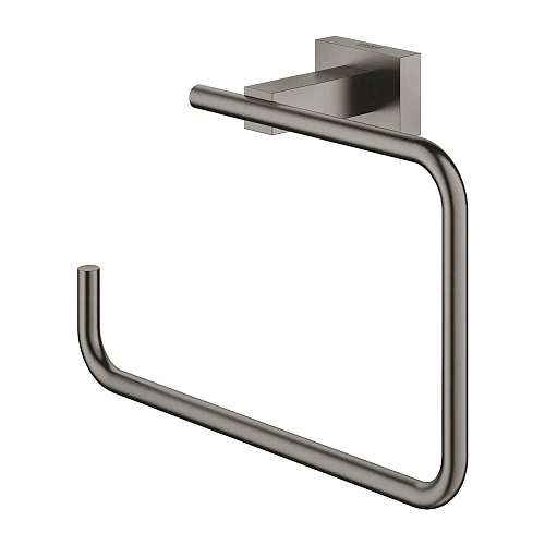 Полотенцедержатель GROHE Essentials Cube, темный графит матовый (40510AL1) Полотенцедержатель GROHE Essentials Cube, темный графит матовый (40510AL1)