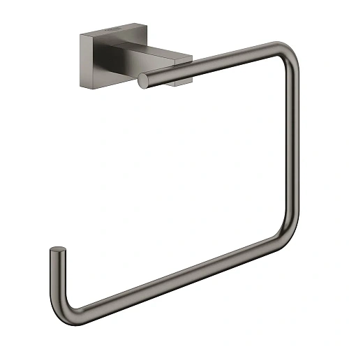 Полотенцедержатель GROHE Essentials Cube, темный графит матовый (40510AL1) Полотенцедержатель GROHE Essentials Cube, темный графит матовый (40510AL1)