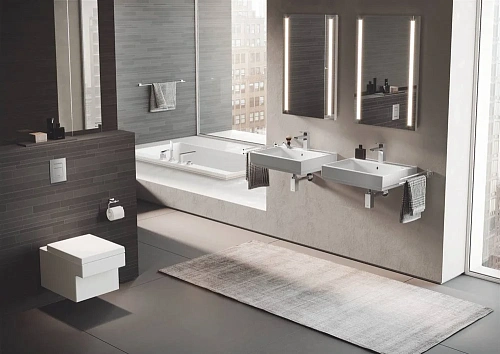 Полотенцедержатель GROHE Essentials Cube, хром (40624001) Полотенцедержатель GROHE Essentials Cube, хром (40624001)