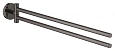 Полотенцедержатель GROHE Essentials, тёмный графит глянец (40371A01) Полотенцедержатель GROHE Essentials, тёмный графит глянец (40371A01)