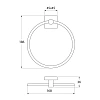 Полотенцедержатель Iddis Edifice кольцо EDISBO0i51 Полотенцедержатель Iddis Edifice кольцо EDISBO0i51