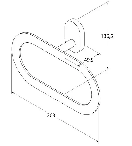 Полотенцедержатель IDDIS Mirro Plus (MRPSBO0i51) кольцо Полотенцедержатель IDDIS Mirro Plus (MRPSBO0i51) кольцо