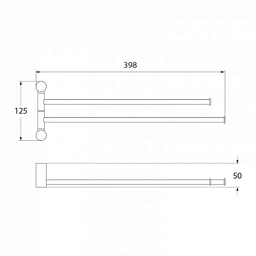 Полотенцедержатель IDDIS Renior (L04824) Полотенцедержатель IDDIS Renior (L04824)