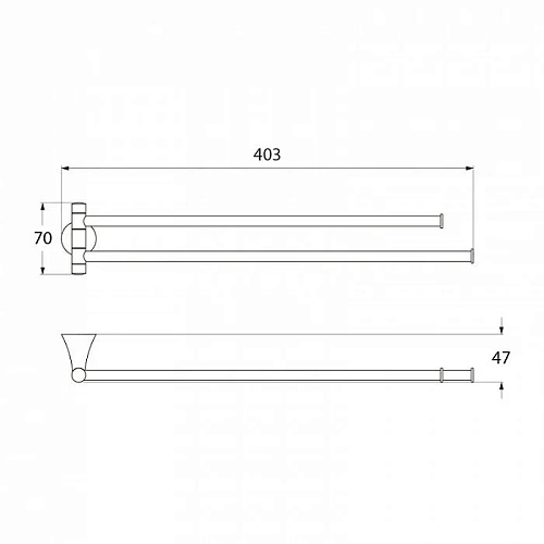 Полотенцедержатель IDDIS Vico (VICSB22I49) Полотенцедержатель IDDIS Vico (VICSB22I49)